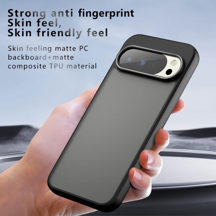 For Google Pixel 10 Pro XL Armor Big Pore PC Hybrid TPU Phone Case(Transparent) - Google Cases by buy2fix | Online Shopping UK | buy2fix