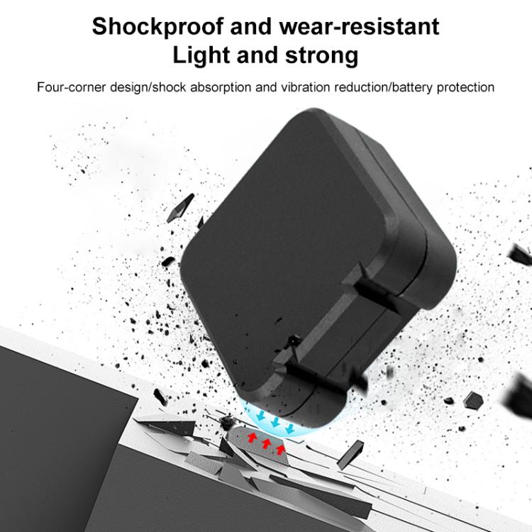 For DJI Osmo Action 5 Pro / 4 Battery & Memory Card Storage Box(Black) - Case & Bags by buy2fix | Online Shopping UK | buy2fix