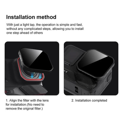 For Insta360 Ace Pro 2 Camera Lens Filter, Filter:ND16 - Len Accessories by buy2fix | Online Shopping UK | buy2fix