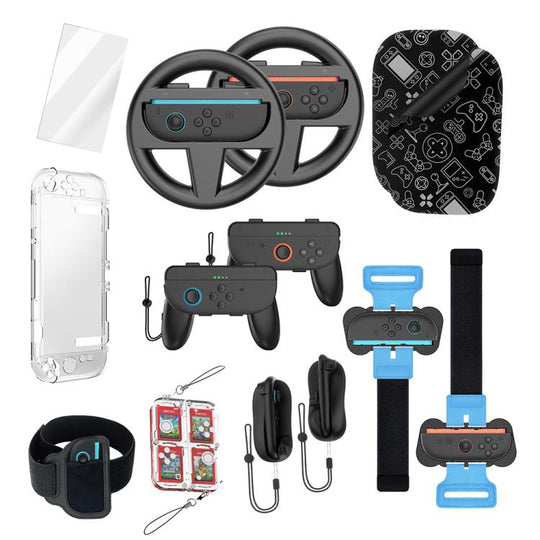 For Nintendo Switch 2 JYS NS2317 14-in-1 Sports Gaming Motion Sensor Controller Set