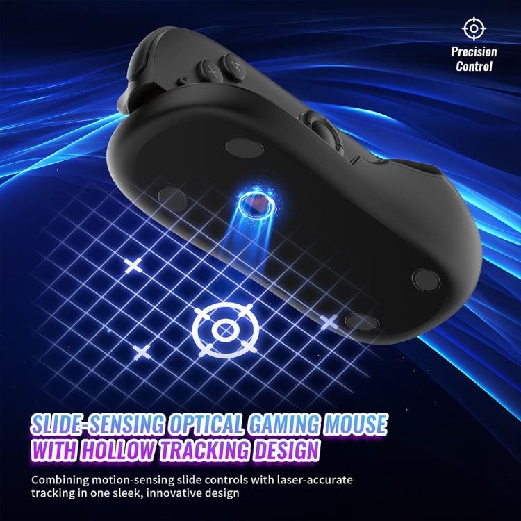 JYS NS2313 For Nintendo Switch 2 Left & Right Controller Mouse + Pad Joy-Con Adapter Stand(Blue Orange) - Gamepads by JYS | Online Shopping UK | buy2fix