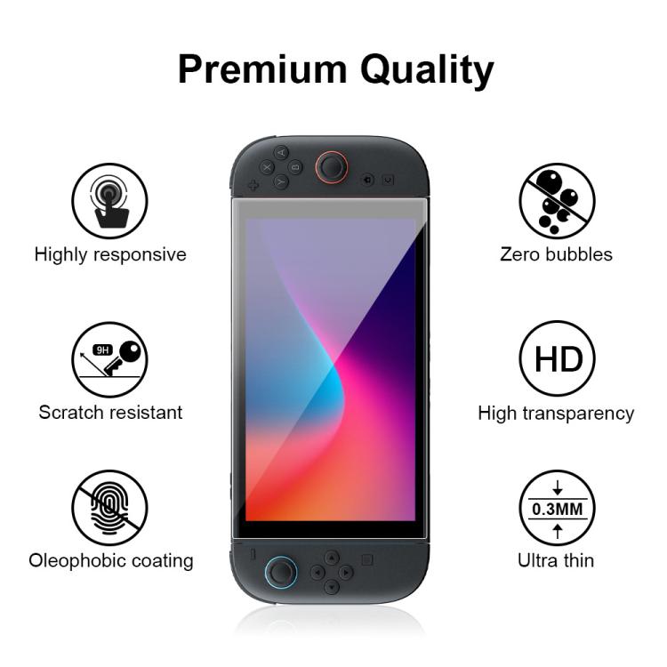For Nintendo Switch 2 YOOPEO YP115 2pcs Anti-fingerprint HD Tempered Glass Film - Tempered Glass by buy2fix | Online Shopping UK | buy2fix