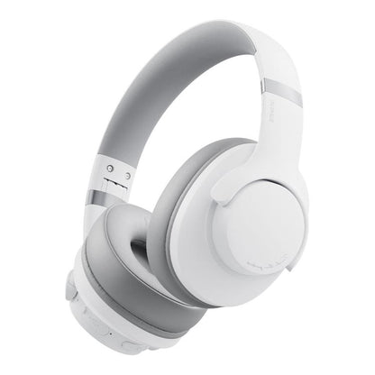 BT048NC Over-ear ANC and ENC Noise Reduction Wireless Headphones(White) - Headset & Headphone by buy2fix | Online Shopping UK | buy2fix