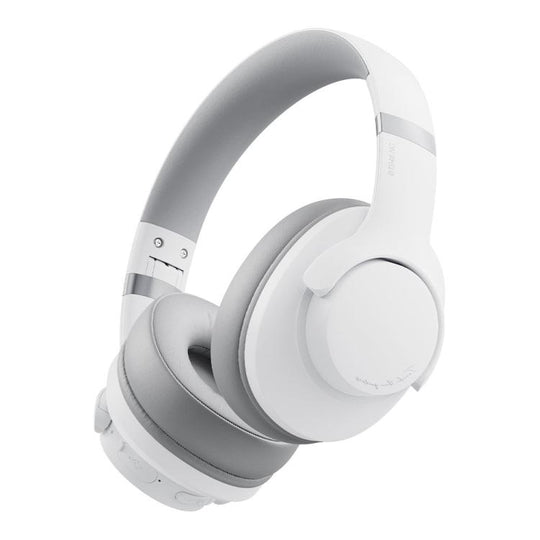 BT048NC Over-ear ANC and ENC Noise Reduction Wireless Headphones(White)