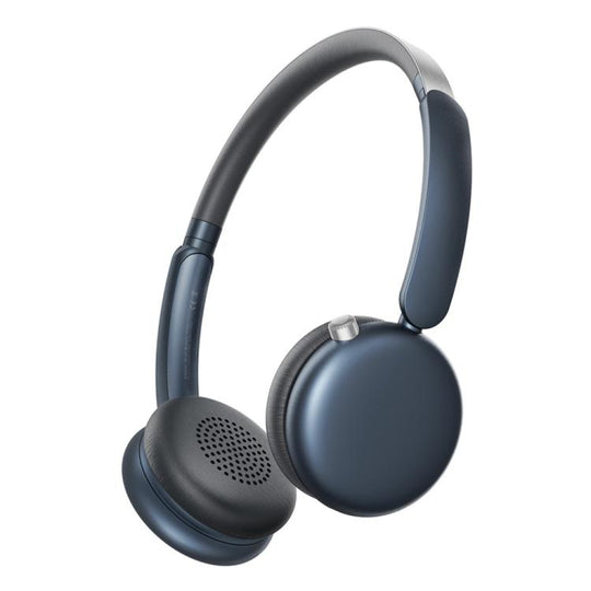 F4 Over-ear ANC and ENC Noise Reduction Wireless Headphones(Dark Blue)