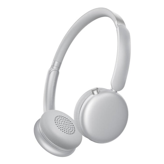 F4 Over-ear ANC and ENC Noise Reduction Wireless Headphones(Silver)