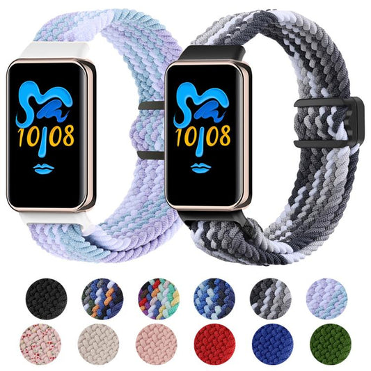 For Honor Band 10 / 9 xDfind Magnetic Buckle Nylon Braid Watch Band(Rainbow) - Watch Bands by xDfind | Online Shopping UK | buy2fix