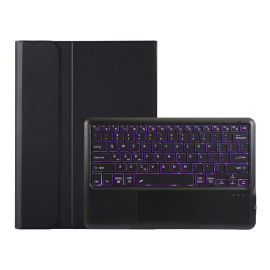 For Honor MagicPad 3 13.3 inch Ultra-thin Detachable Backlight Bluetooth Keyboard Leather Tablet Case with Touchpad(Black)