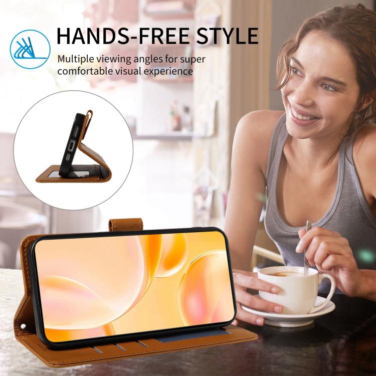 For Google Pixel 10 Pro XL / 9 Pro XL Embossed Heart Dog RFID Blocking Wallet Leather Phone Case(Brown) - Google Cases by buy2fix | Online Shopping UK | buy2fix