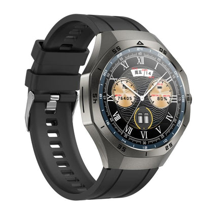 F38 Dual-ear Bluetooth Earphone Smart Watch IP67 Supports Heart Rate Monitoring, Watchband:Silicone(Black) - Smart Watches by buy2fix | Online Shopping UK | buy2fix