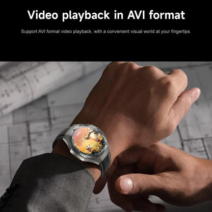 F38 Dual-ear Bluetooth Earphone Smart Watch IP67 Supports Heart Rate Monitoring, Watchband:Leather(Silver) - Smart Watches by buy2fix | Online Shopping UK | buy2fix