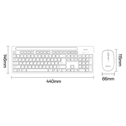 Yesido KB43 2.4G Wireless Keyboard Mouse Set, Version:Arabic Version(Black) - Wireless Keyboard by Yesido | Online Shopping UK | buy2fix