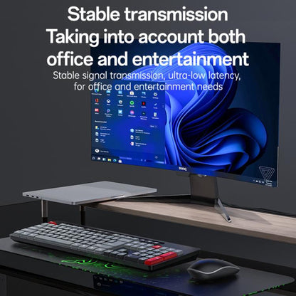 Yesido KB43 2.4G Wireless Keyboard Mouse Set, Version:Arabic Version(Black) - Wireless Keyboard by Yesido | Online Shopping UK | buy2fix