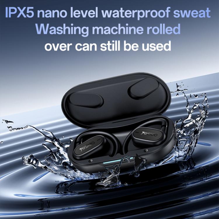 Yesido YSP25 Ear-hook Open OWS Bluetooth Earphone(Black) - Bluetooth Earphone by Yesido | Online Shopping UK | buy2fix