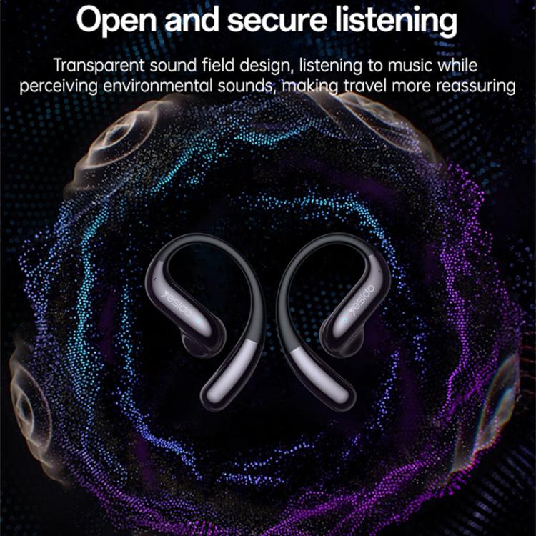 Yesido YSP28 ENC Noise Reduction Ear-hook Open OWS Bluetooth Earphone(Grey) - Bluetooth Earphone by Yesido | Online Shopping UK | buy2fix