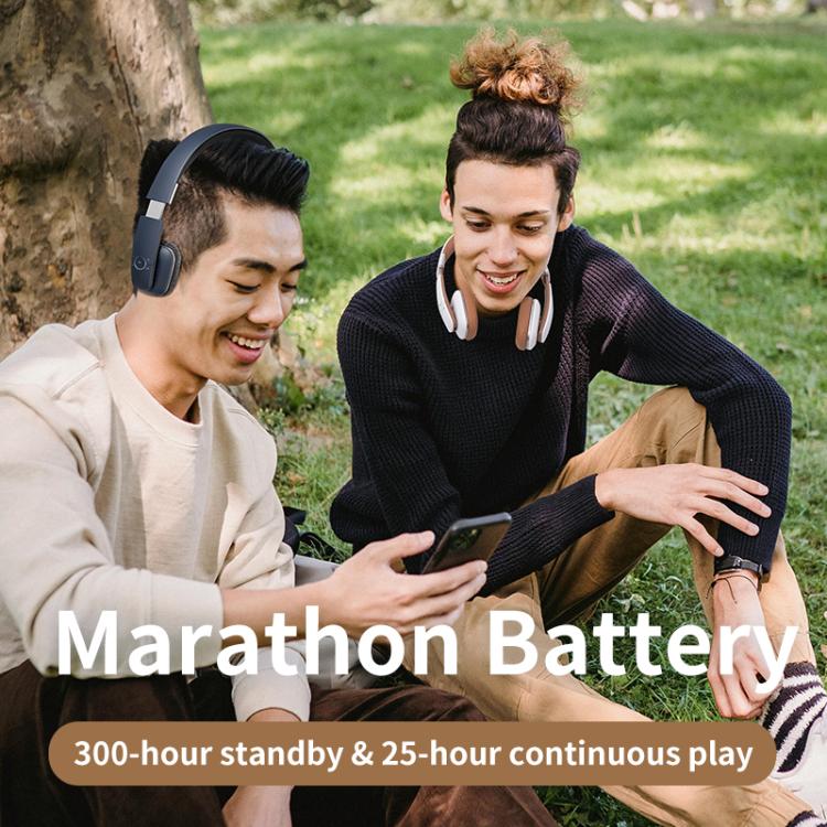 LC-3200 Retro Foldable Bluetooth 6.0 Wireless Headset(Black) - Headset & Headphone by buy2fix | Online Shopping UK | buy2fix