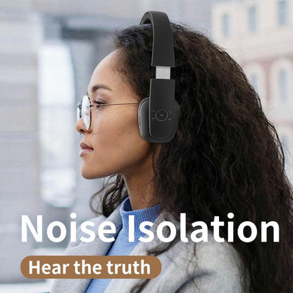 LC-3200 Retro Foldable Bluetooth 6.0 Wireless Headset(Red) - Headset & Headphone by buy2fix | Online Shopping UK | buy2fix