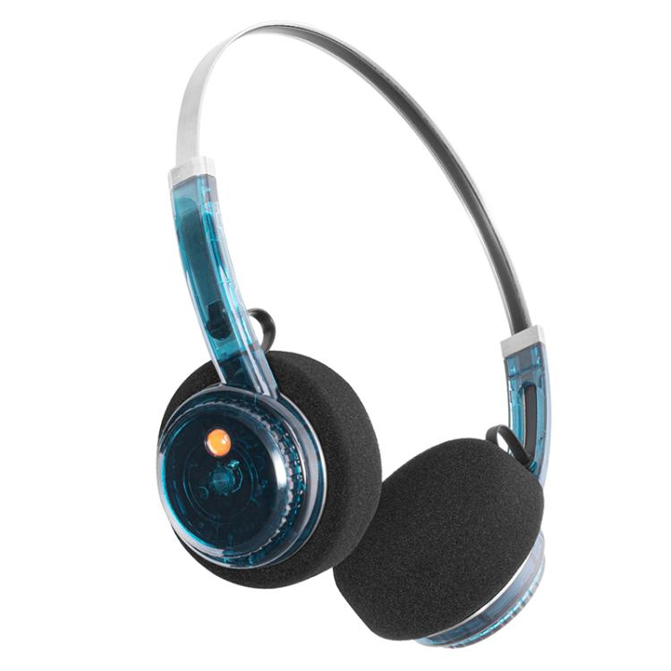 LC-6300 Retro Sports Noise-Canceling Bluetooth 6.0 Headset(Transparent Blue) - Headset & Headphone by buy2fix | Online Shopping UK | buy2fix