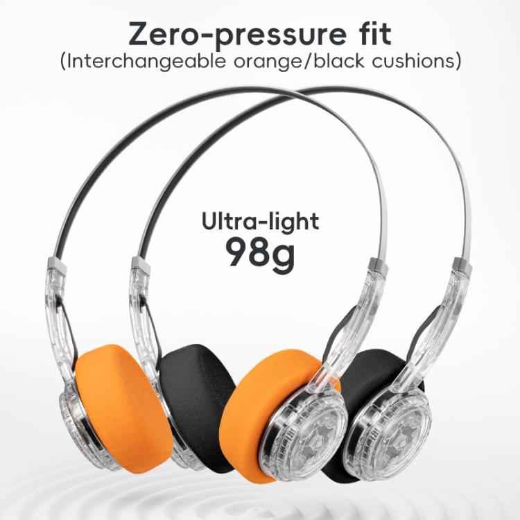 LC-6300 Retro Sports Noise-Canceling Bluetooth 6.0 Headset(Transparent) - Headset & Headphone by buy2fix | Online Shopping UK | buy2fix