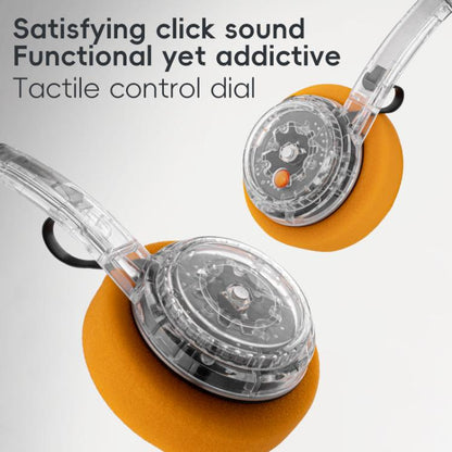 LC-6300 Retro Sports Noise-Canceling Bluetooth 6.0 Headset(Transparent) - Headset & Headphone by buy2fix | Online Shopping UK | buy2fix