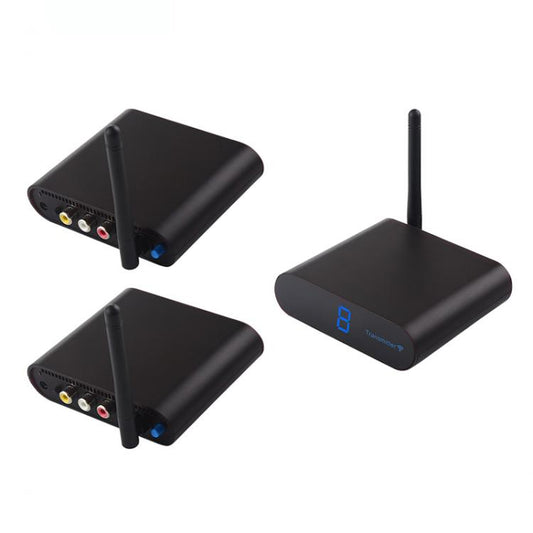 Measy AV230 2.4GHz Wireless Audio / VideoTransmitter & Receiver 1TX to 2RX(AU Plug) - Set Top Box & Accessories by Measy | Online Shopping UK | buy2fix