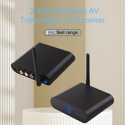 Measy AV230 2.4GHz Wireless Audio / VideoTransmitter & Receiver 1TX to 2RX(AU Plug) - Set Top Box & Accessories by Measy | Online Shopping UK | buy2fix