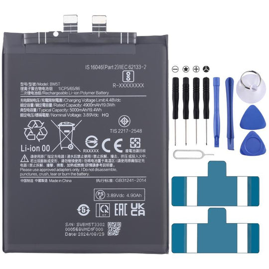 For Xiaomi 13T / Poco X6 Pro 5G BM5T 5000mAh Battery Replacement
