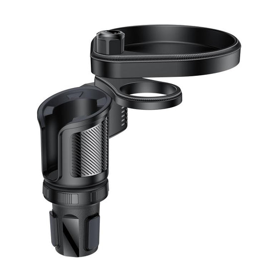 Yesido C180 3 in 1 Car Multi-function Tray Water Cup Holder(Black)