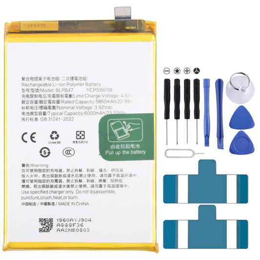 For Realme C75 BLPB47 6000mAh Battery Replacement - Others by buy2fix | Online Shopping UK | buy2fix