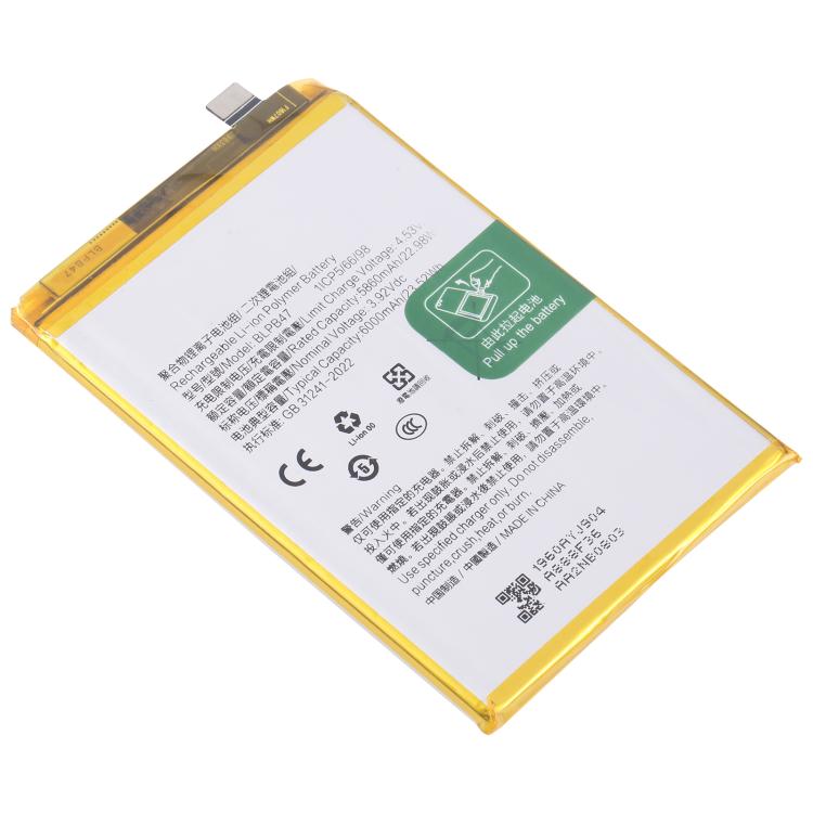 For Realme C75 BLPB47 6000mAh Battery Replacement - Others by buy2fix | Online Shopping UK | buy2fix