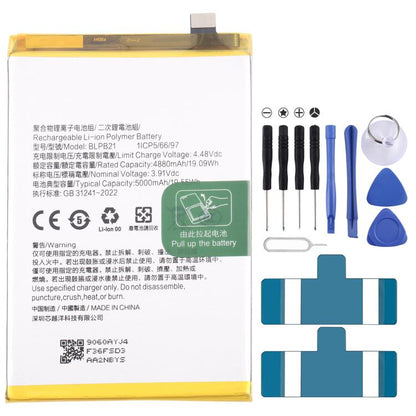 For Realme Note 60 / 60X BLPB21 5000mAh Battery Replacement - Others by buy2fix | Online Shopping UK | buy2fix