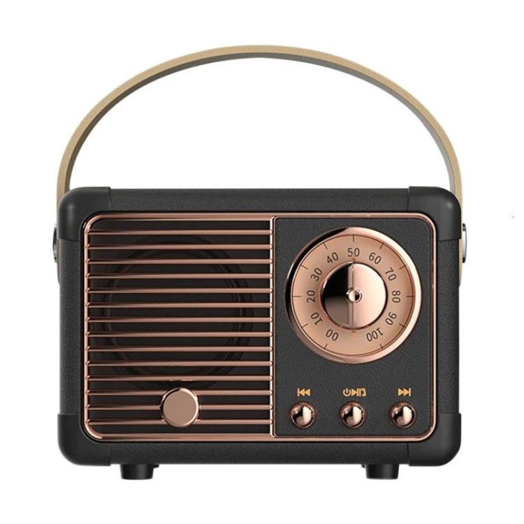 HM11 Retro Bluetooth Mini Wireless Smart Speaker(Black) - Desktop Speaker by buy2fix | Online Shopping UK | buy2fix