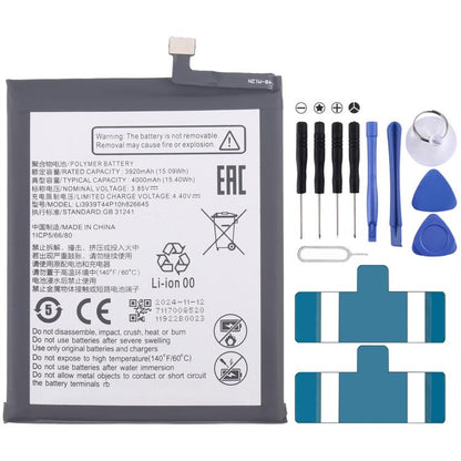 For ZTE Blade A52 Lite Li3939T44P10h826645 4000mAh Battery Replacement - Others by buy2fix | Online Shopping UK | buy2fix