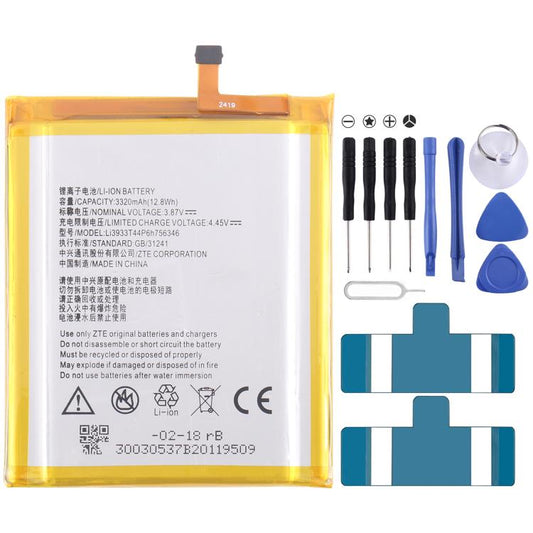 For ZTE Axon 7 / 7S A2017 Li3933T44P6h756346 3320mAh Battery Replacement - Others by buy2fix | Online Shopping UK | buy2fix