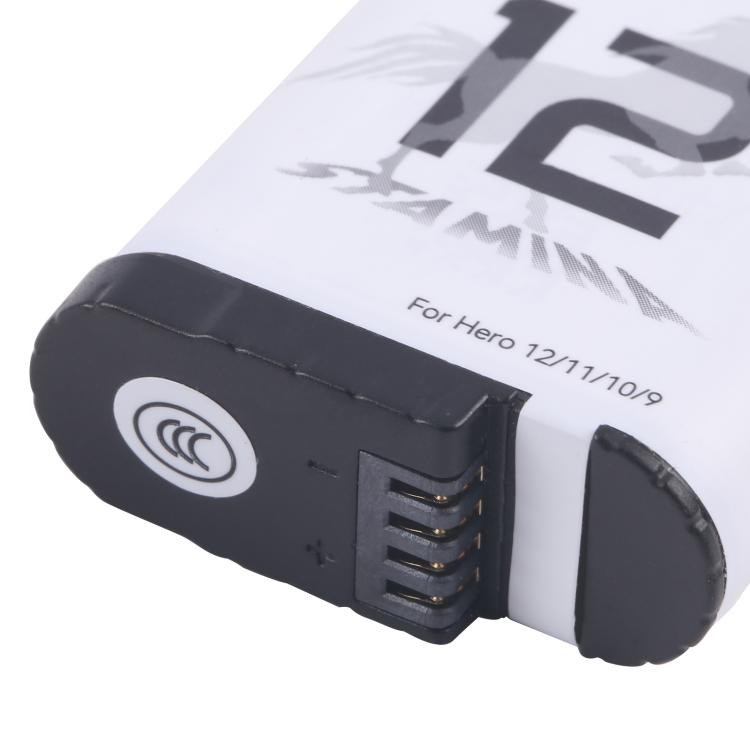 For GoPro Hero 12 / 11 / 10 / 9 TELESIN Battery Replacement - For GoPro by TELESIN | Online Shopping UK | buy2fix