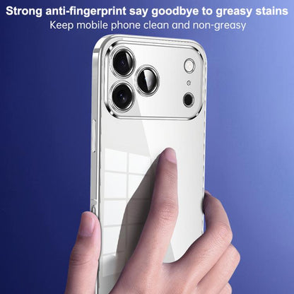 For iPhone 17 Pro SULADA Shine Through Series Plating TPU Transparent Phone Case(Titanium Blue) - iPhone 17 Pro Cases by SULADA | Online Shopping UK | buy2fix