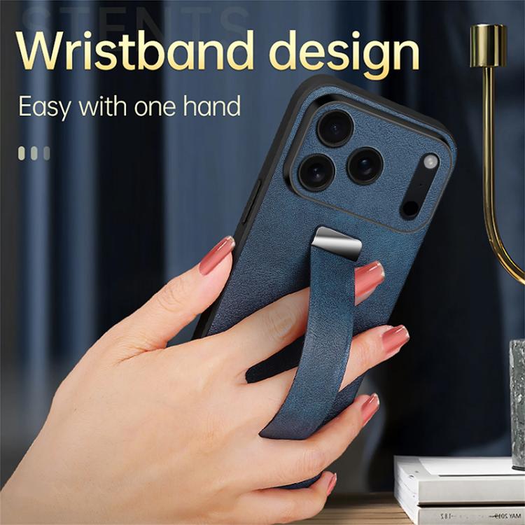 For iPhone 17 Air SULADA Tide Cool Series PC Hybrid Leather Texture Skin Feel Phone Case(Brown) - iPhone 17 Air Cases by SULADA | Online Shopping UK | buy2fix