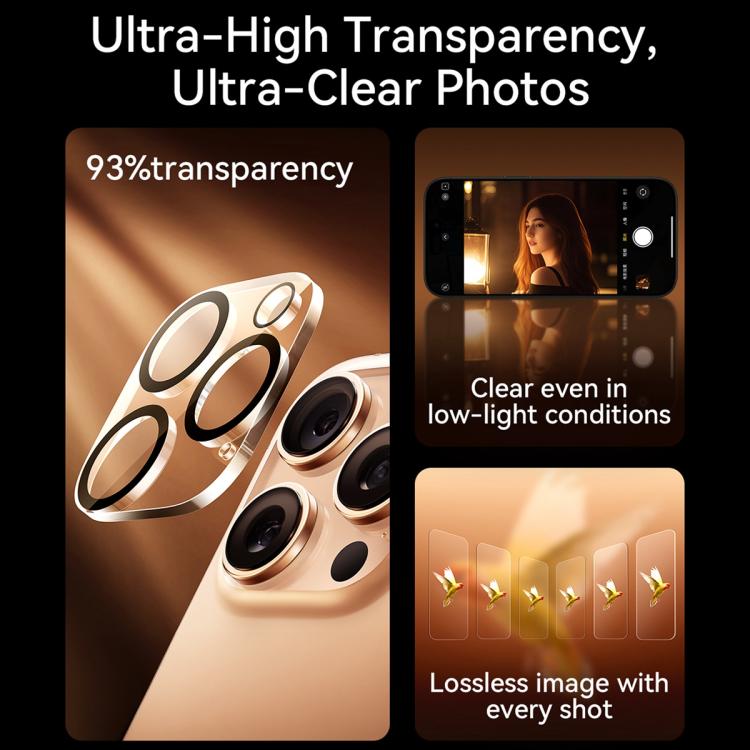 For iPhone 17 Pro Max JOYROOM Diamond Mirror Series Lens Protection Film Gem Edition - iPhone 17 Pro Max Tempered Glass by JOYROOM | Online Shopping UK | buy2fix