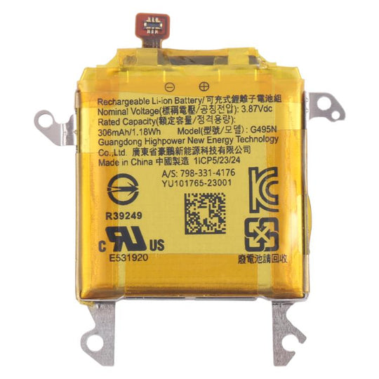 For Google Pixel Watch 2 G495N 306mAh Battery Replacement
