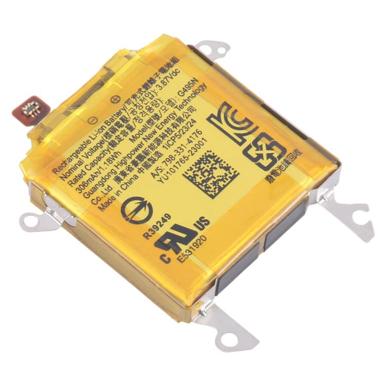 For Google Pixel Watch 2 G495N 306mAh Battery Replacement - For Watch by buy2fix | Online Shopping UK | buy2fix