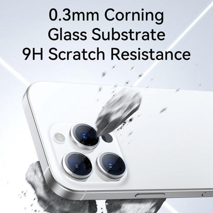 For iPhone 17 JOYROOM Knight Series 9H HD Lens Protective Film(Black) - iPhone 17 Tempered Glass by JOYROOM | Online Shopping UK | buy2fix