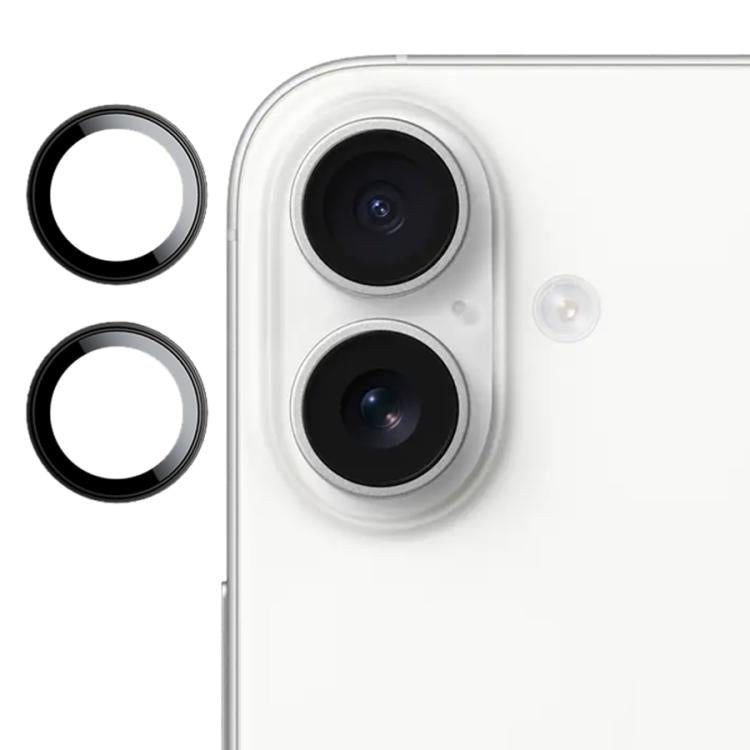 For iPhone 17 JOYROOM Knight Series 9H HD Lens Protective Film(Black) - iPhone 17 Tempered Glass by JOYROOM | Online Shopping UK | buy2fix