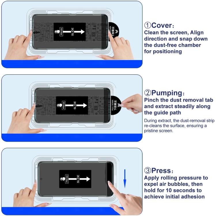 For iPhone 16 Pro Max imak Dust-free Chamber Locator H Series Tempered Glass Film - iPhone 16 Pro Max Tempered Glass by imak | Online Shopping UK | buy2fix