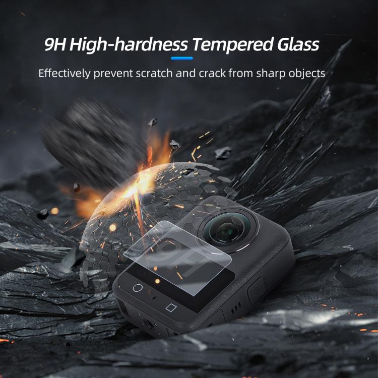 2pcs Sunnylife Screen Protector Tempered Glass Protective Film For DJI Osmo 360(Transparent) - Protective Film & Stickers by Sunnylife | Online Shopping UK | buy2fix