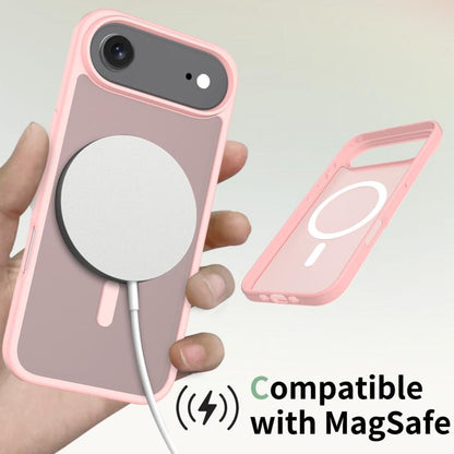 For iPhone Air Skin Feel TPU Hybrid PC MagSafe Phone Case(Pink) - iPhone Air Cases by buy2fix | Online Shopping UK | buy2fix