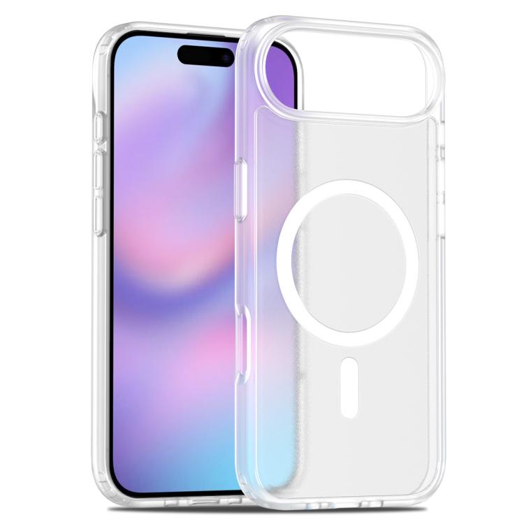 For iPhone Air Skin Feel TPU Hybrid PC MagSafe Phone Case(Transparent) - iPhone Air Cases by buy2fix | Online Shopping UK | buy2fix