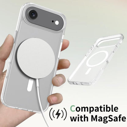 For iPhone Air Skin Feel TPU Hybrid PC MagSafe Phone Case(Transparent) - iPhone Air Cases by buy2fix | Online Shopping UK | buy2fix