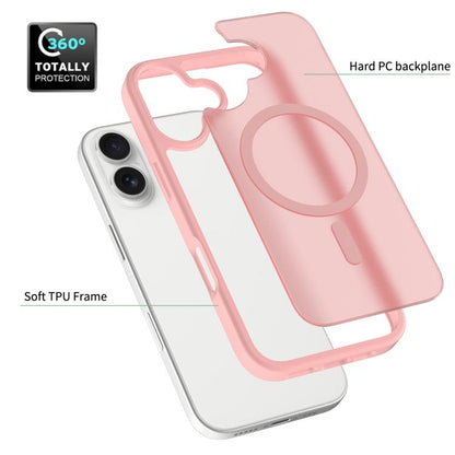 For iPhone 17 Skin Feel TPU Hybrid PC MagSafe Phone Case(Pink) - iPhone 17 Cases by buy2fix | Online Shopping UK | buy2fix