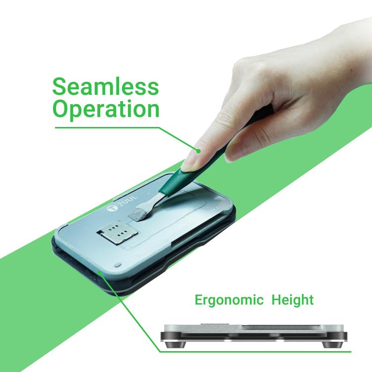 2UUL BH13 Midreball Base Logic Board BGA Reballing Platform Set for iPhone 12-16 Pro Max - BGA Stencils by 2UUL | Online Shopping UK | buy2fix