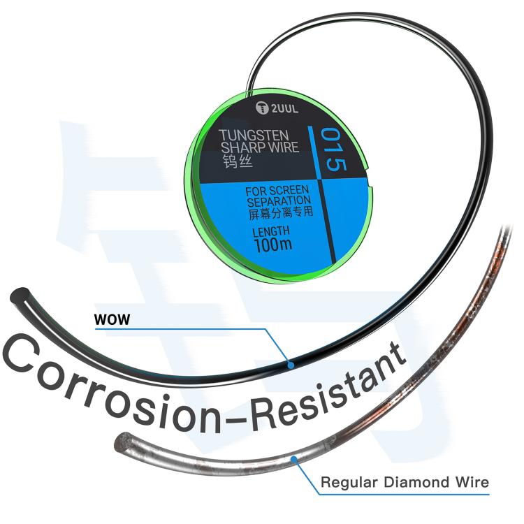 2UUL WS-015 0.015mm 100m Tungsten Sharp Diamond Wire - Others by 2UUL | Online Shopping UK | buy2fix